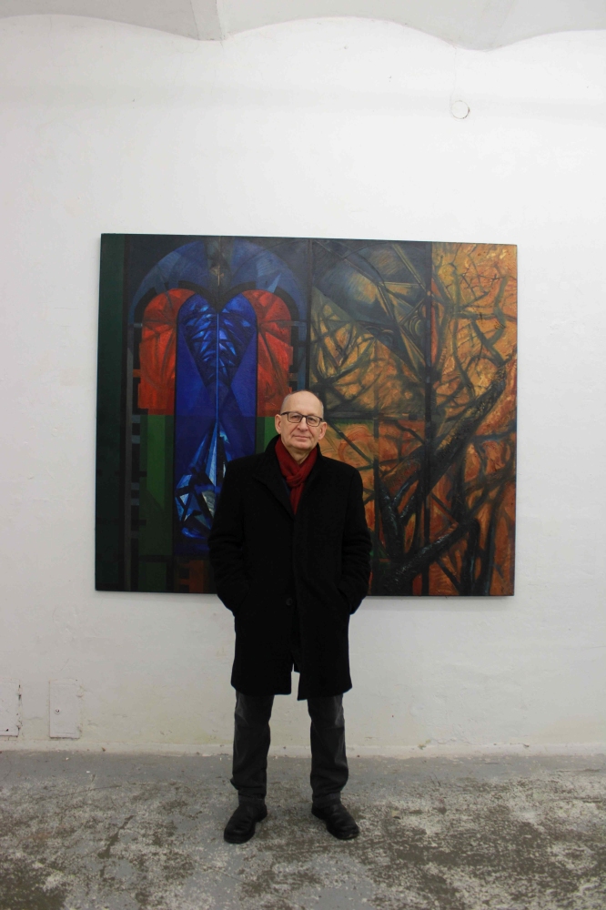 Autor przed obrazem XL ( 2015-2017)