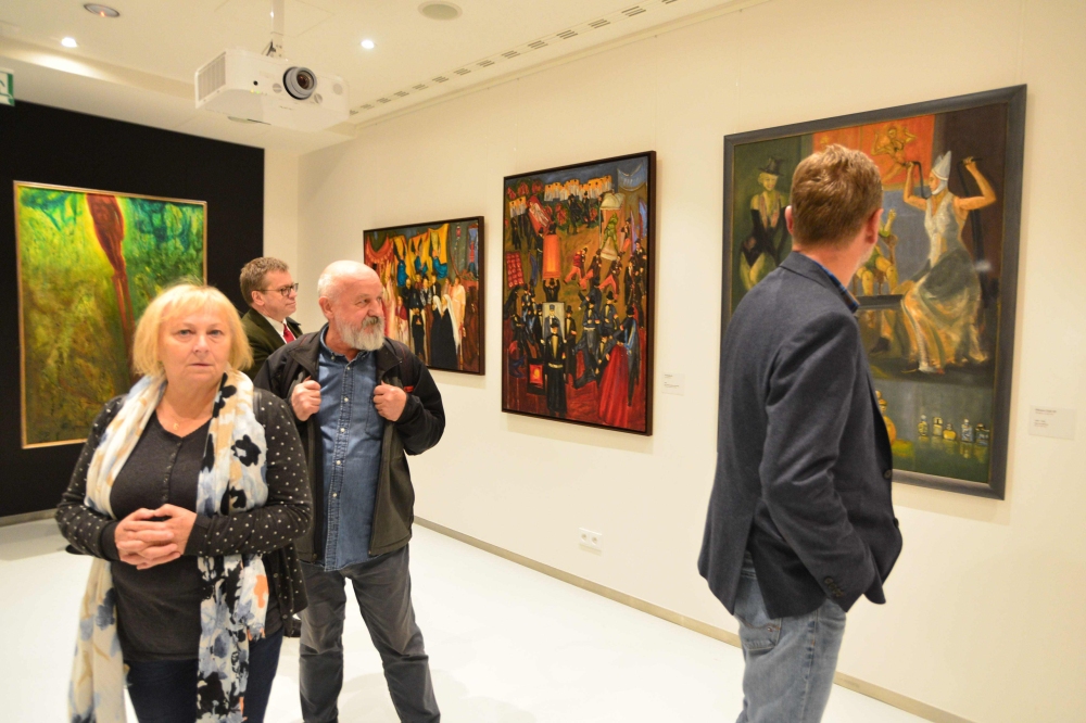 Wernisaż wystawy w dniu 21.09. 2017