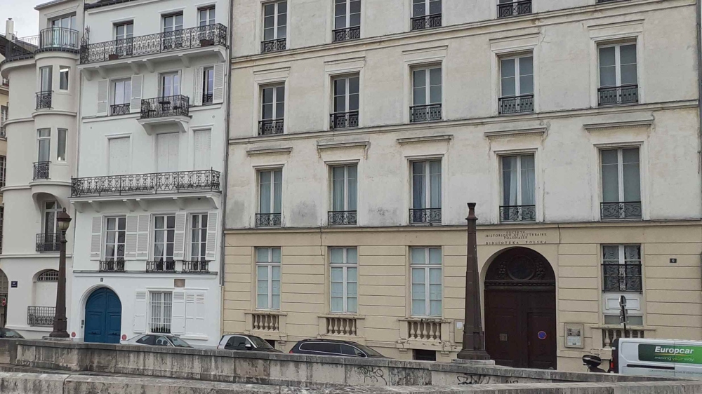 Budynek Biblioteki Polskiej w Paryżu