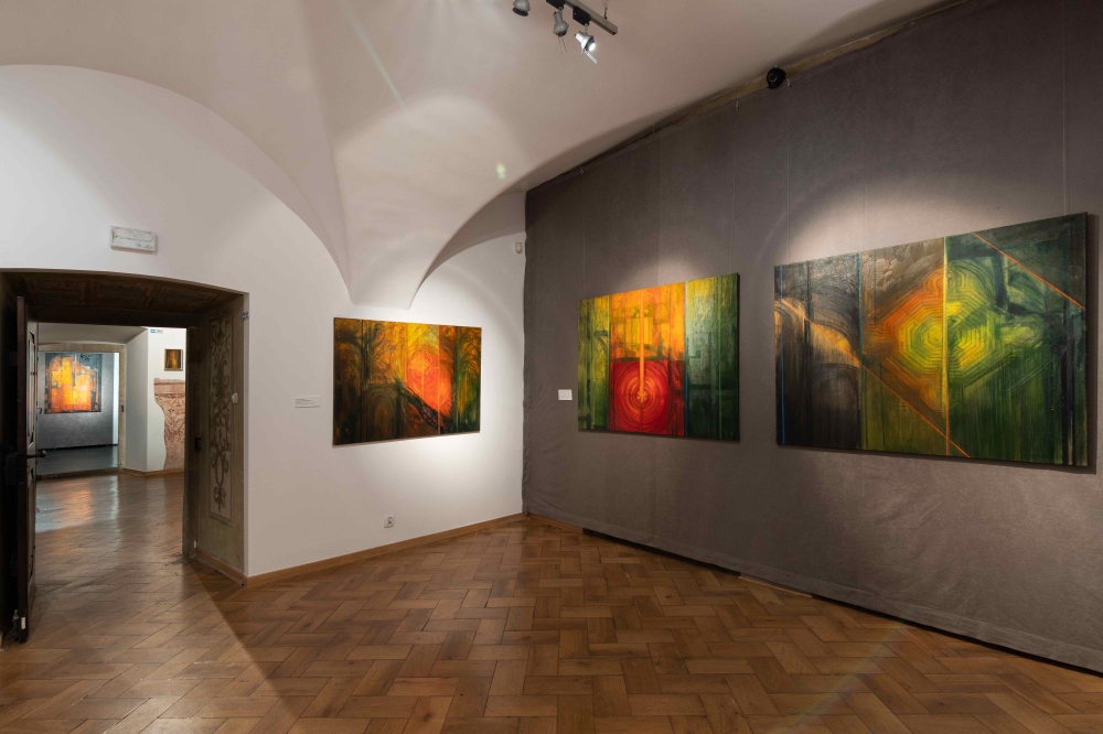 Obrazy z cyklu Katedra z lat 2020- 2021