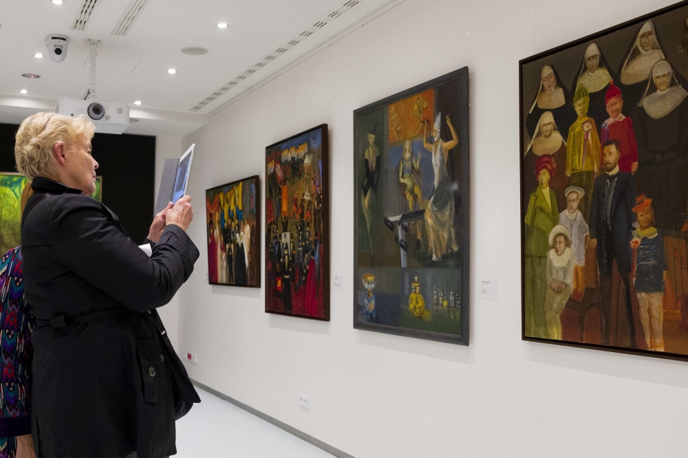 Wernisaż wystawy w dniu 21.09. 2017