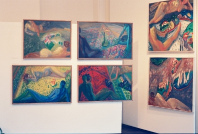 Obrazy,  początek lat 90.