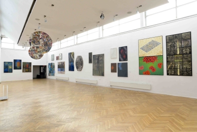 Prace od prawej K. Kiwerskiego, J. Orbitowskiego, L. Orzecha, Adama Brinckena