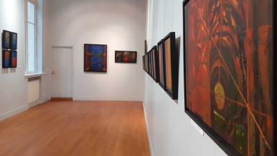 Obrazy z  cyklu Katedra z lat  2015-2019