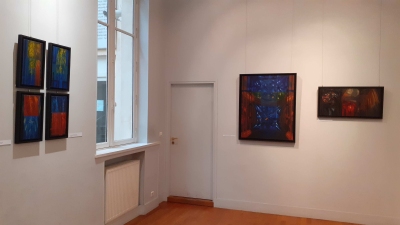 Obrazy z  cyklu Katedra z lat  2015-2019