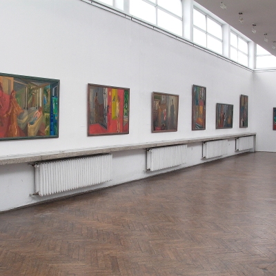 Obrazy z cyklu Rytuały codzienności (2002-2003)