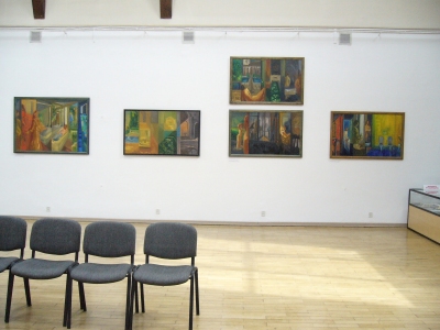 Obrazy z cyklu Rytuały codzienności (2002-2003)