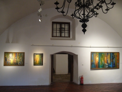 Obrazy z cyklu Rytuały codzienności z lat 1997-2003