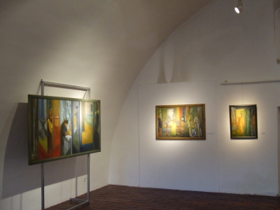 Obrazy z cyklu Rytuały codzienności z lat 1997-2003