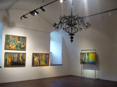 Obrazy z cyklu Rytuały codzienności z lat 2002-2003