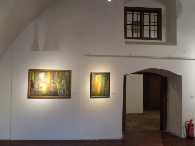 Obrazy z cyklu Rytuały codzienności z lat 1997-2000