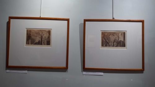 Grafiki z cyklu Katedra Prousta, 2016-2019