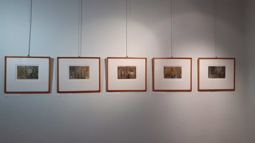 Grafiki z cyklu Katedra Prousta, 2016-2019