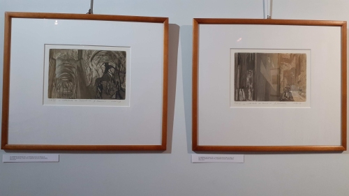 Grafiki z cyklu Katedra Prousta, 2016-2019