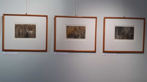 Grafiki z cyklu Katedra Prousta, 2016-2019